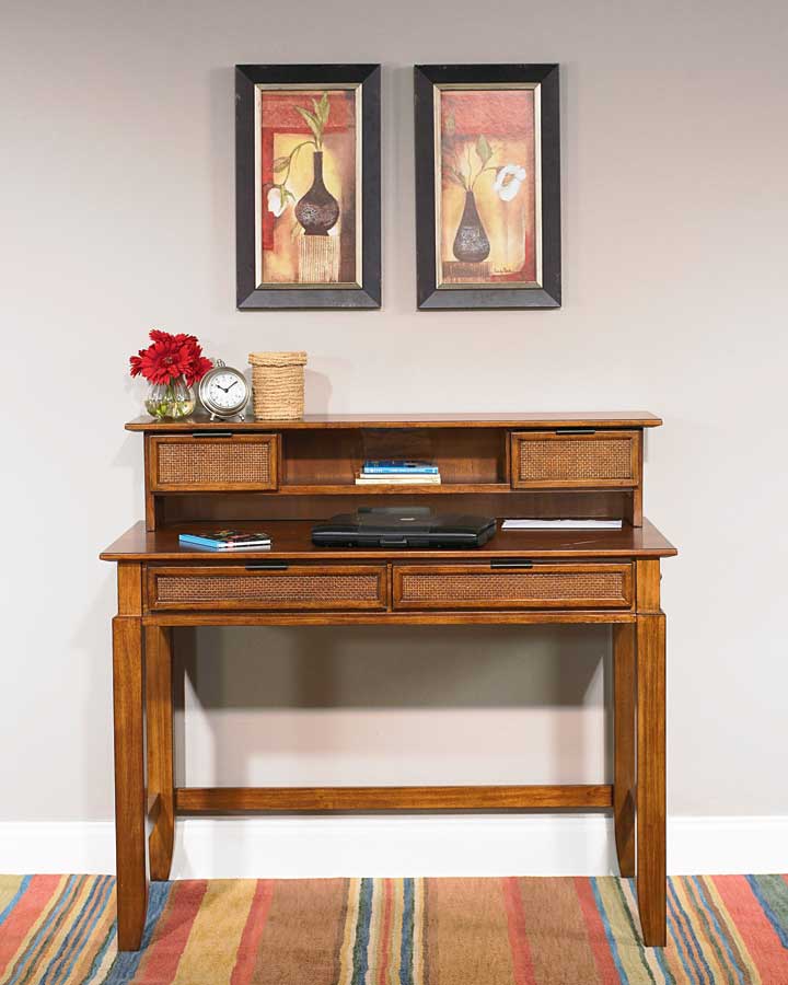 Home Styles The Jamaican Bay Student DeskHutch Combo 885535162SET
