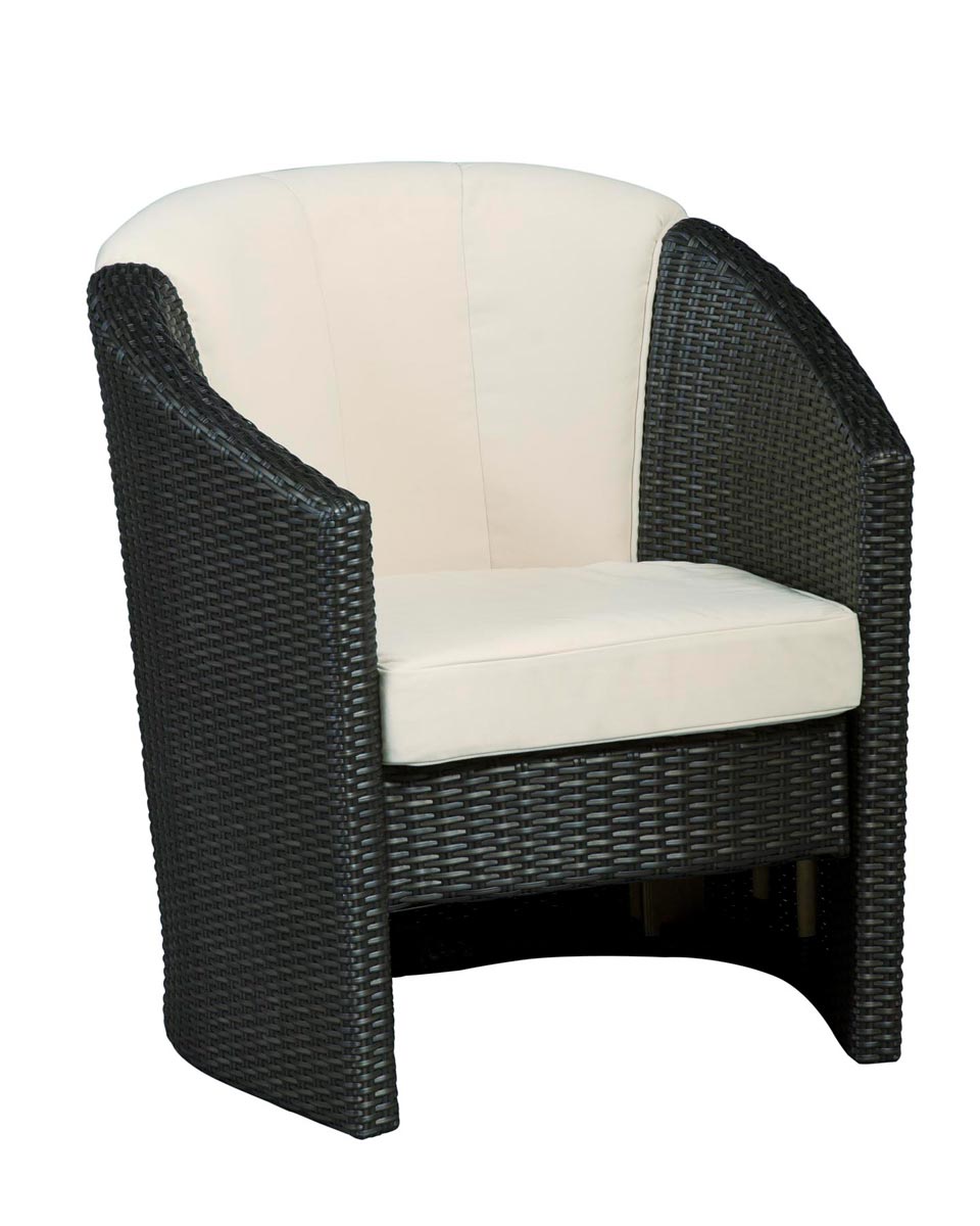 Home Styles Riviera Barrel Accent Chair - Stone Home Styles Riviera Barrel Accent Chair - Stone