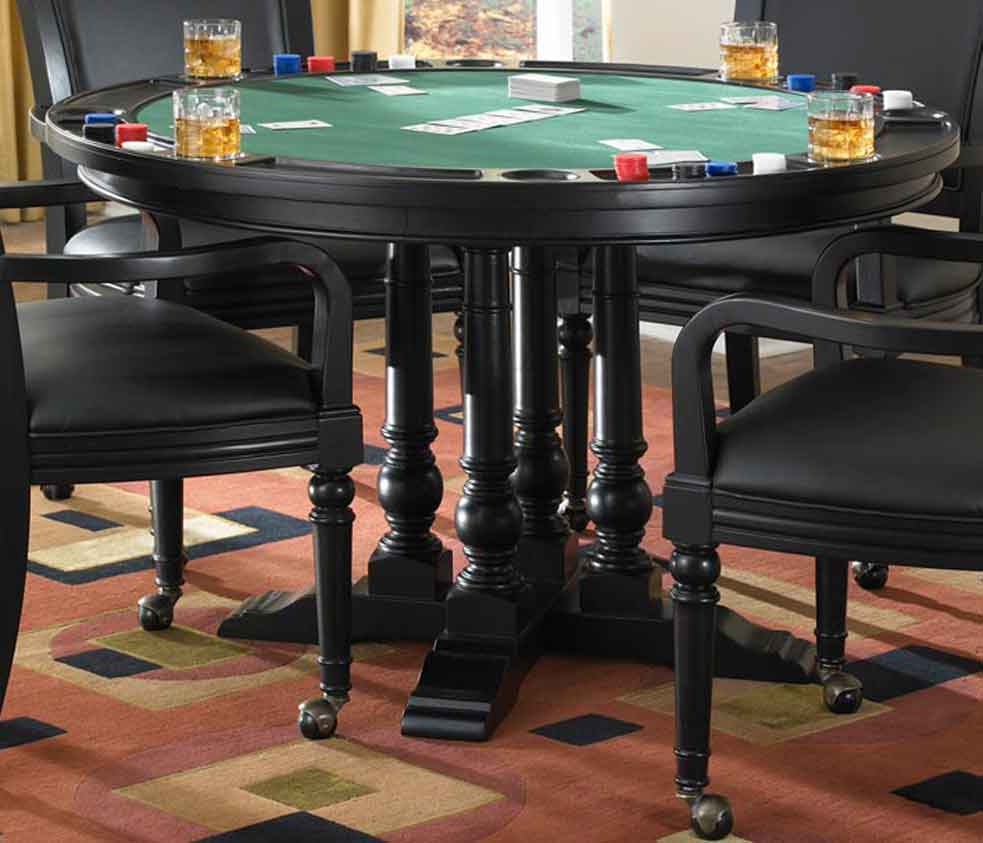 Home Styles St. Croix Game Table - Black