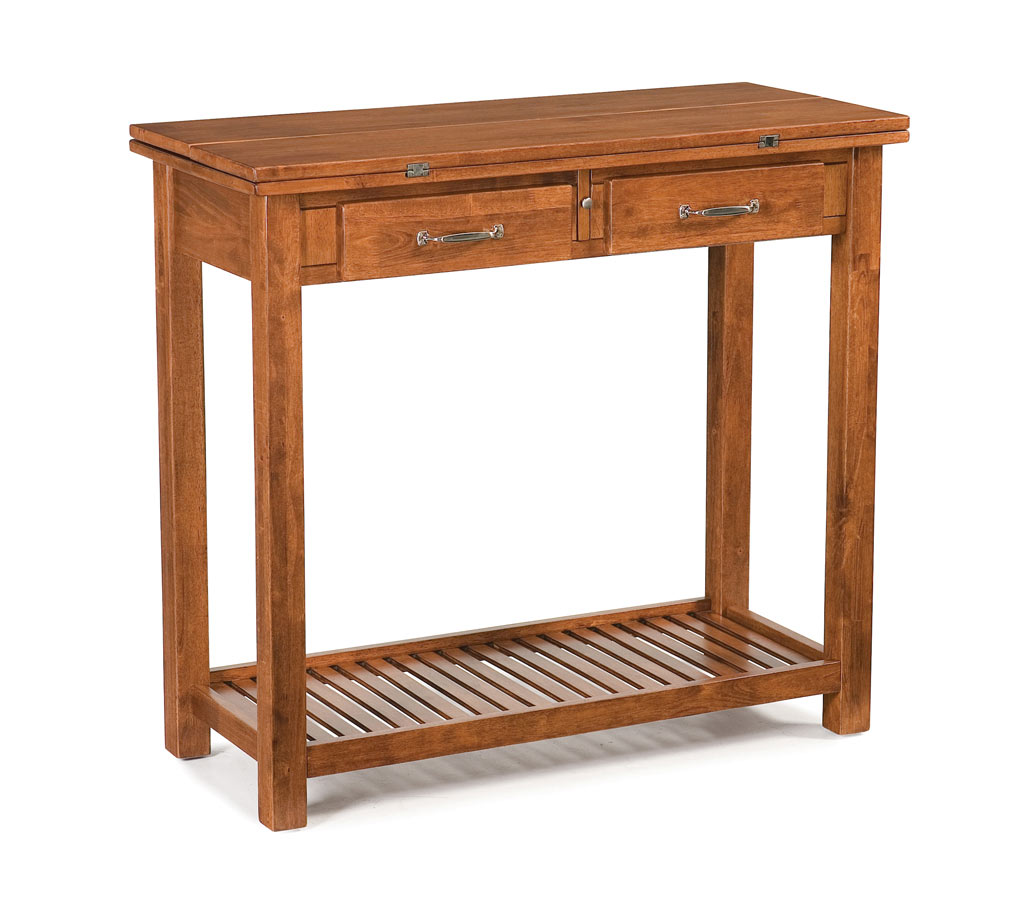 Home Styles Expandable Console Dining Table - Cottage Oak