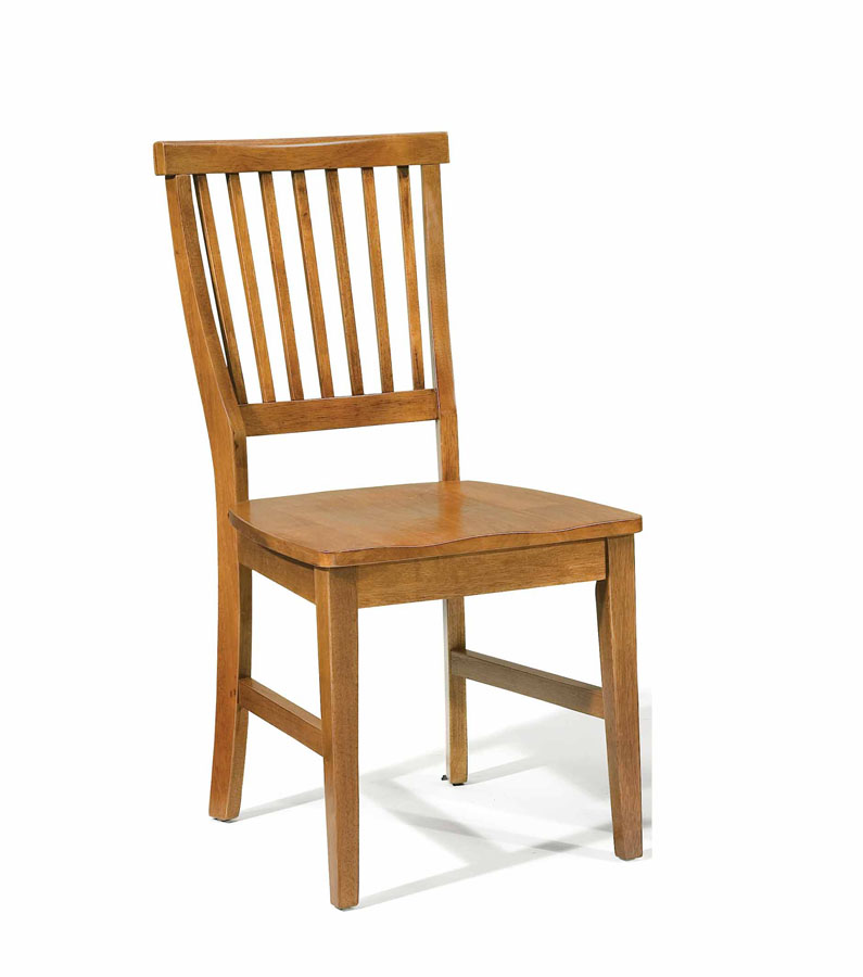 Home Styles Arts and Crafts Side Chair - Cottage Oak