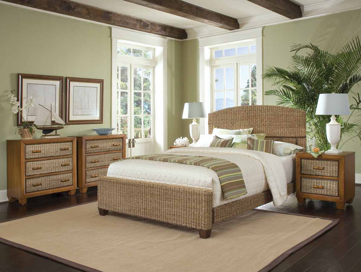 Home Styles Cabana Banana Bedroom Collection - Honey Oak