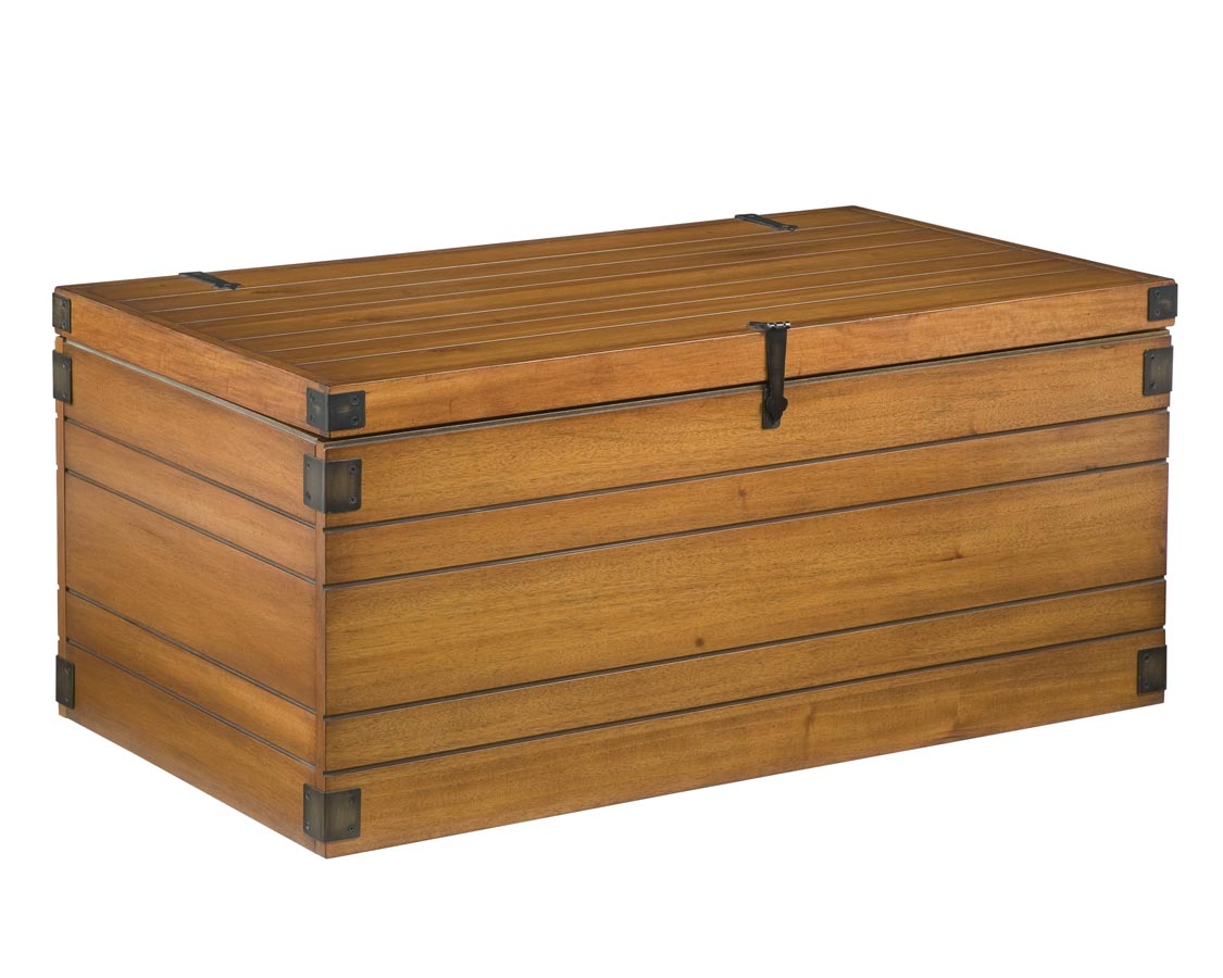 Home Styles Wooden Planked Large Storage Chest 88548027 at