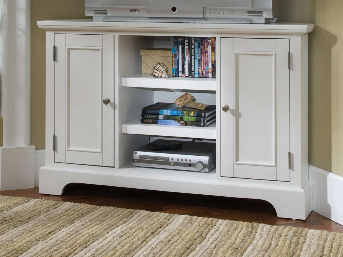 Home Styles Naples Corner Entertainment Stand