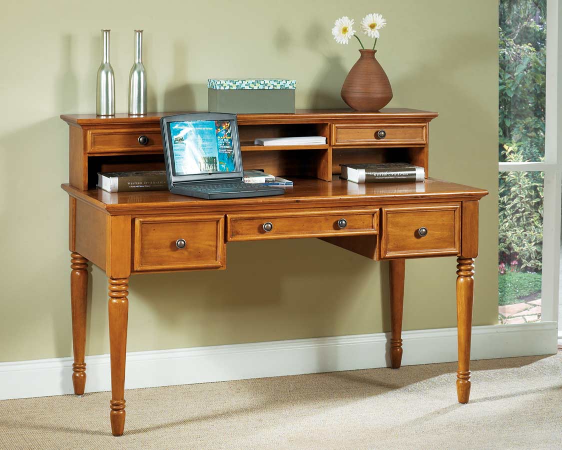 Home Styles Ponderosa Executive Desk and Hutch Combo 88-5534-152 at ...