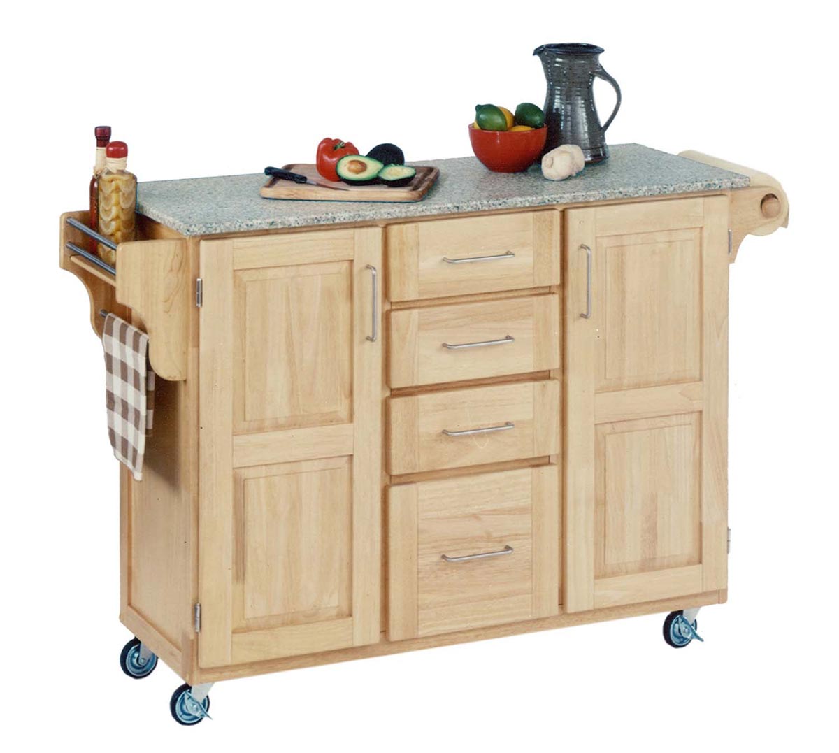 Home Styles Create-A-Cart SP Granite Top - Natural