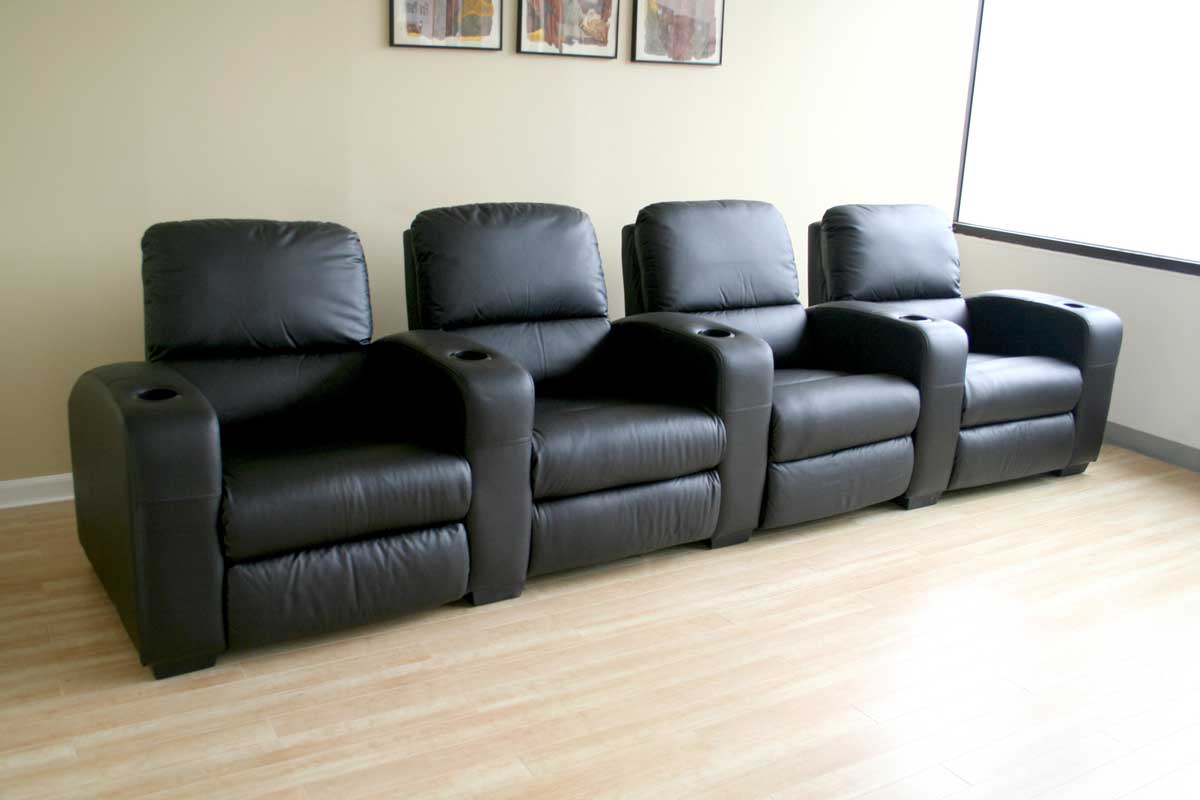 Wholesale Interiors Showtime Theater Seat - 4 Seater