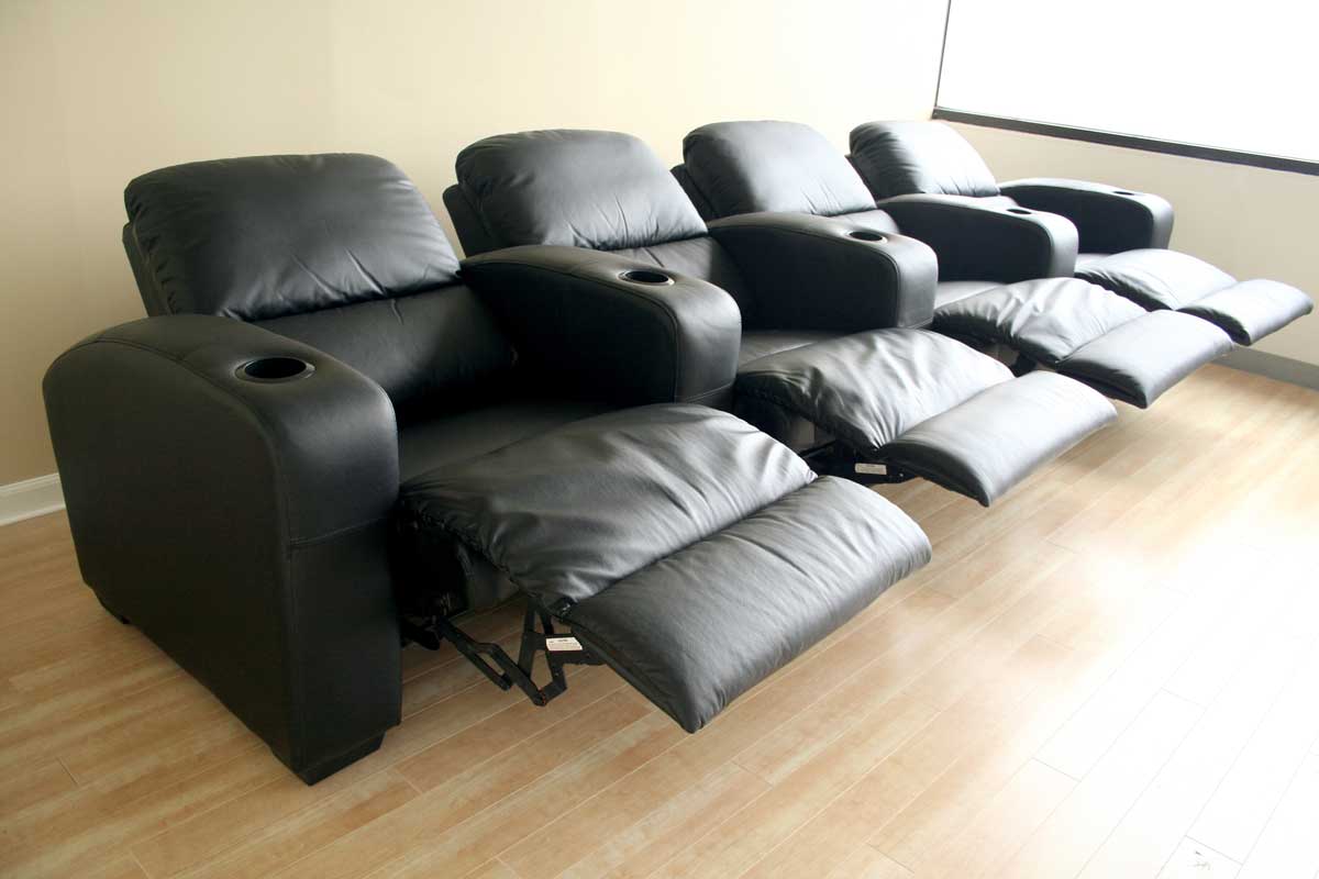 Wholesale Interiors Showtime Theater Seat - 4 Seater