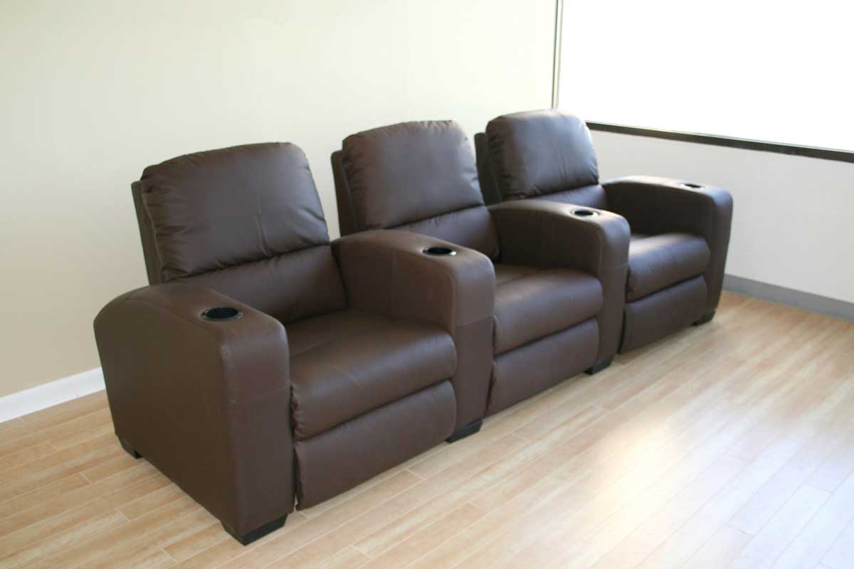 Wholesale Interiors Showtime Theater Seat - 3 Seater