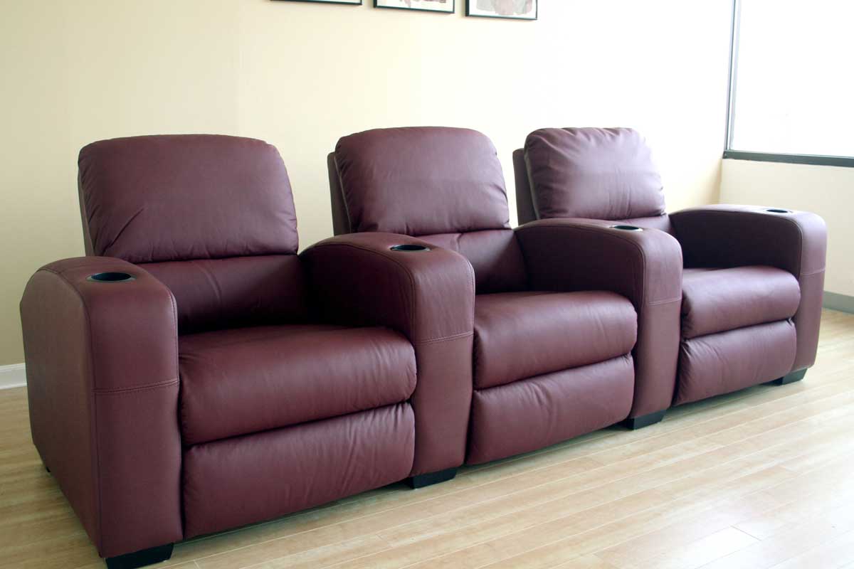 Wholesale Interiors Showtime Theater Seat - 3 Seater