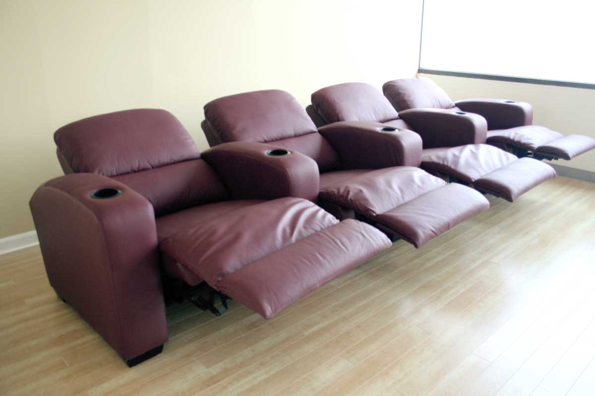 Wholesale Interiors Showtime Theater Seat - 4 Seater