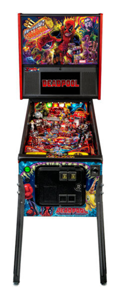 Ultimate Pinball Deadpool Premium Pinball Machine