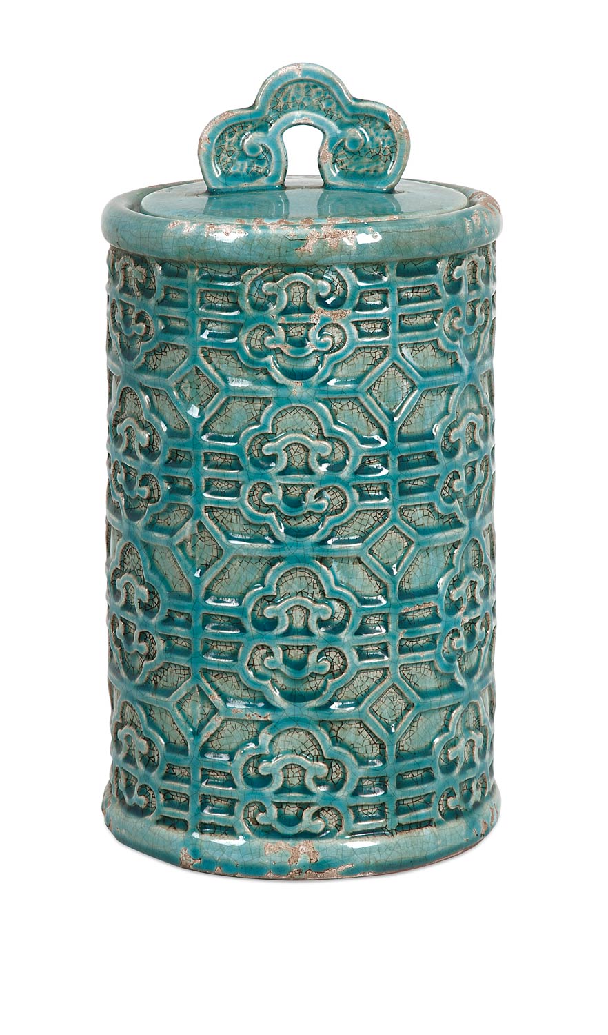 IMAX Kendall Teal Canister - Large