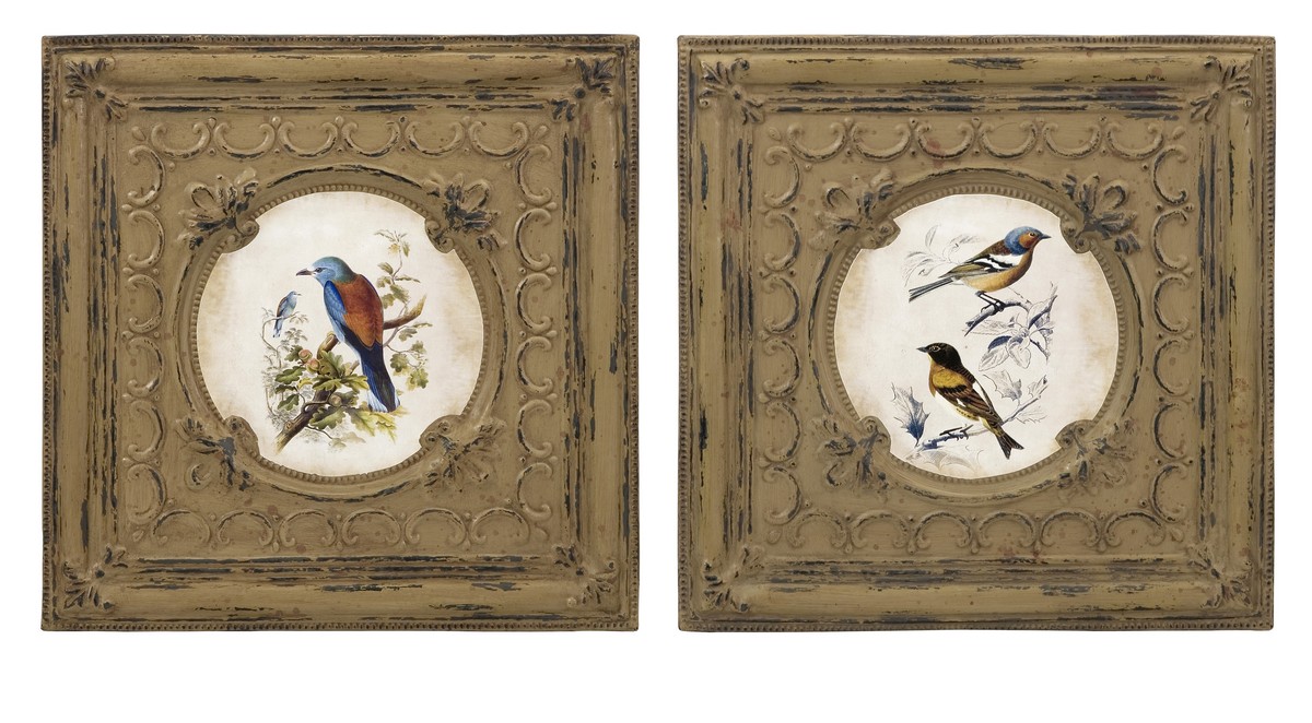 IMAX Callie Bird Wall Decor - Set of 2 IM-27378-2 at Homelement.com