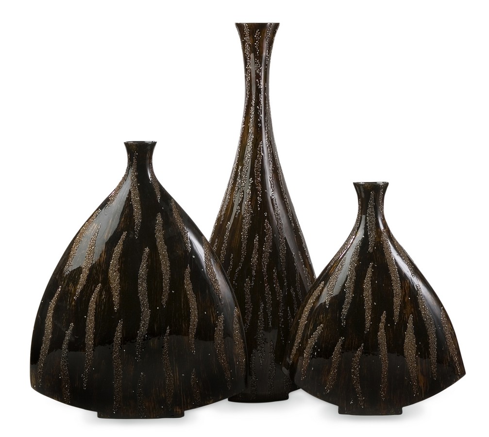 IMAX Terra Vases - Set of 3