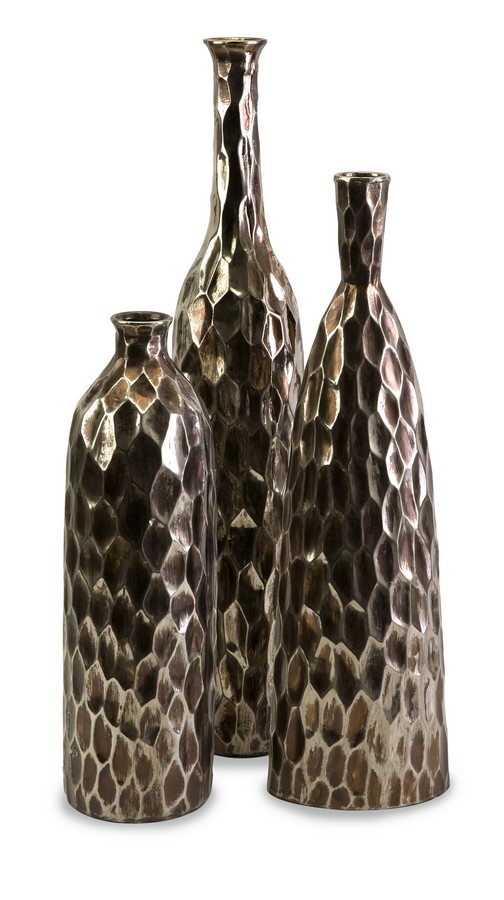 IMAX Bevan Ceramic Vases - Set of 3