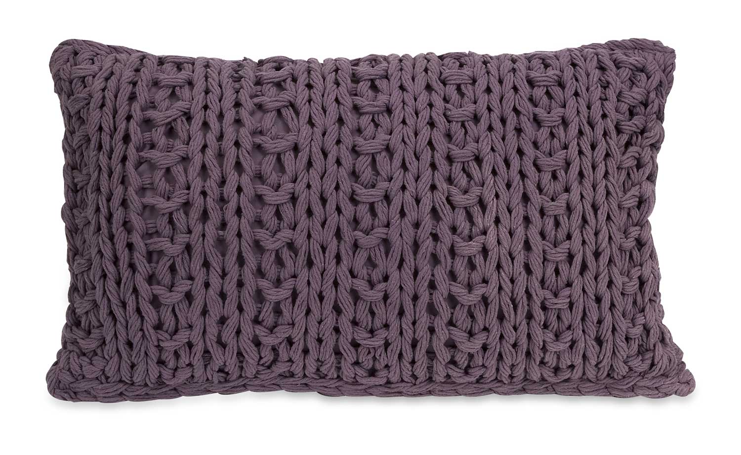 IMAX Mailie Purple Crochet Pillow