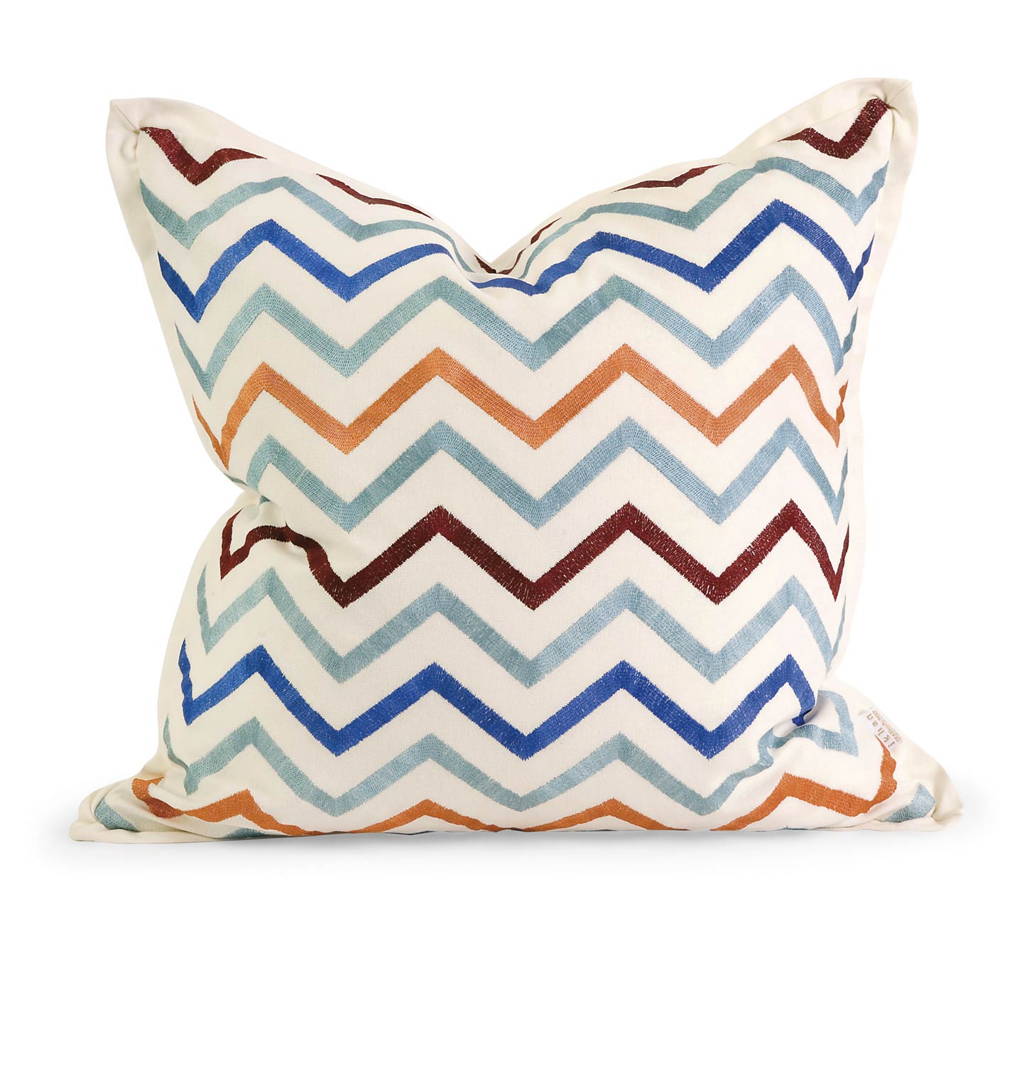 IMAX Ik Zola Embroidered Pillow with Down Fill