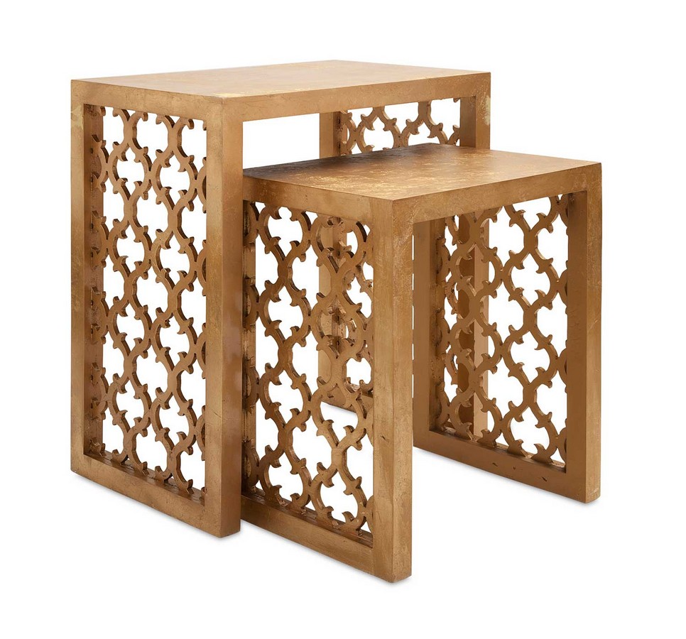 IMAX Canaberra Nesting Tables - Set Of 2