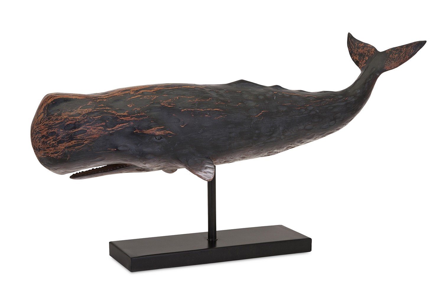 Whale watch at your leisure with a polyresin and iron version, evoking the ...