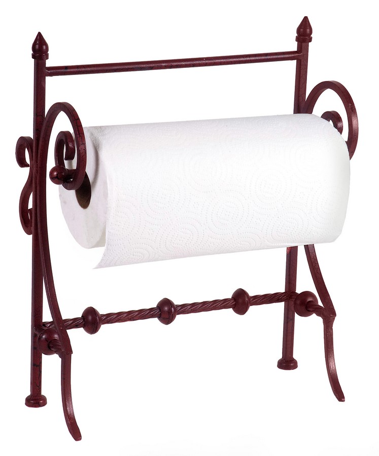 IMAX Red Paper Towel Holder