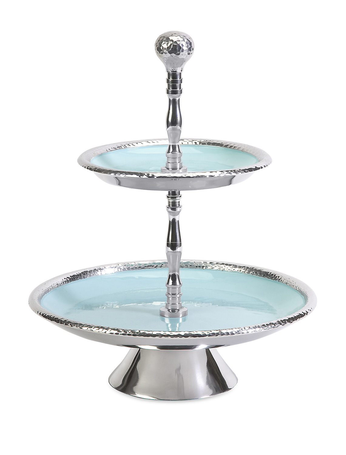 IMAX Donna Enamel Two-Tier Stand