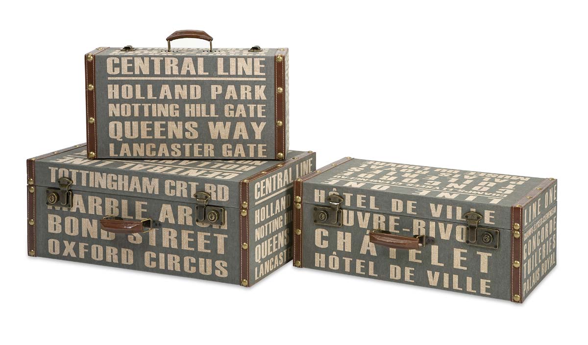 IMAX Central Line Suitcases - Set of 3