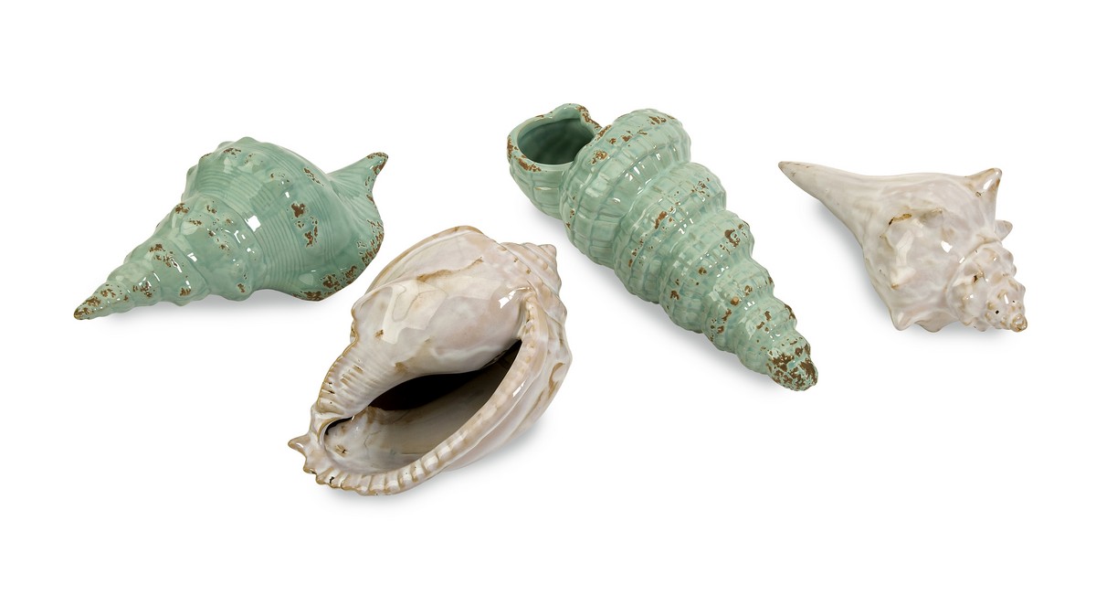 IMAX Sea Shells Collection - Set of 4