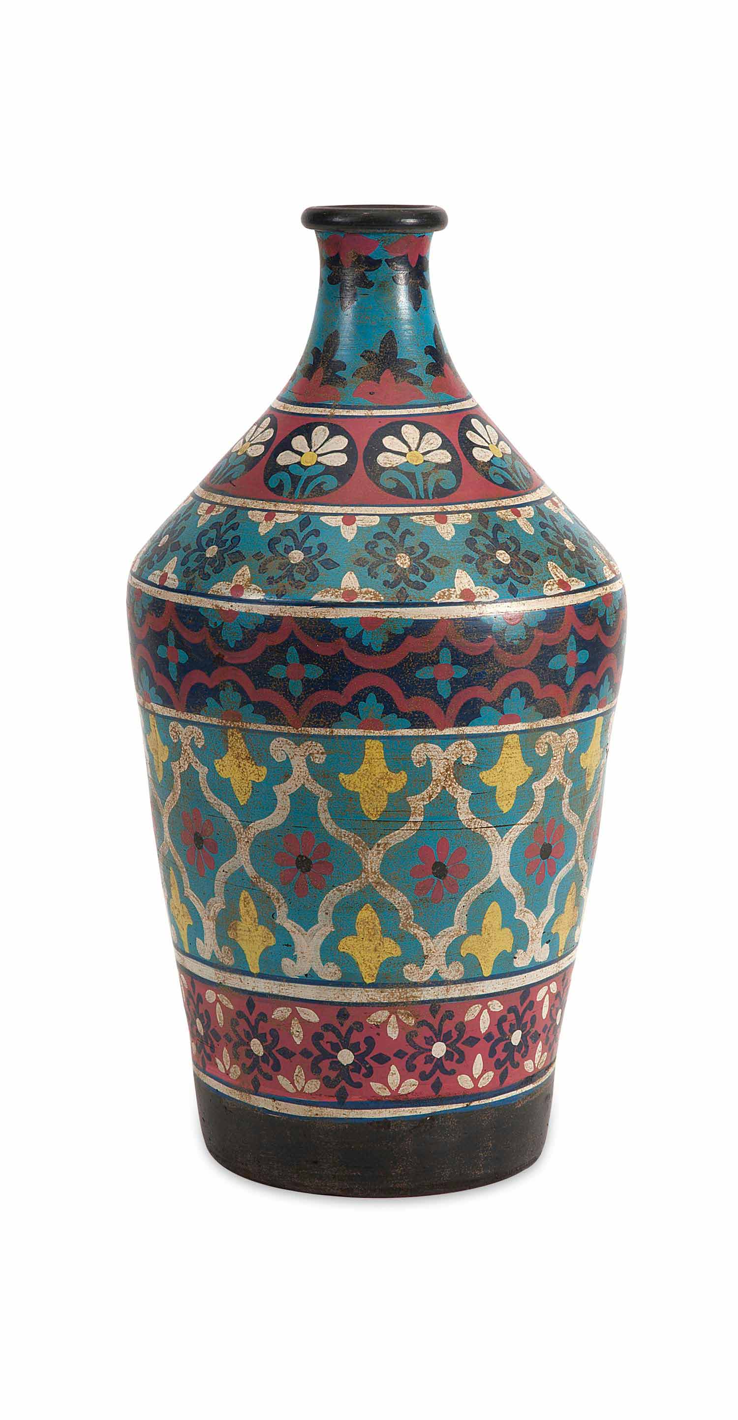 IMAX Kabir Small Hand Painted Vase
