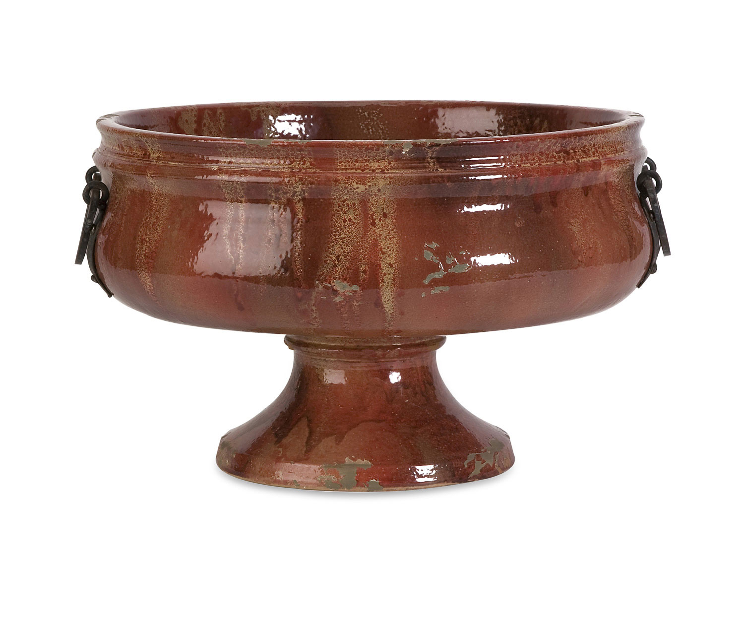 IMAX Elnora Wide Bowl with Metal Handle