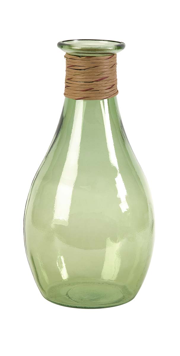 IMAX Angelico Large Recycled Glass Vase