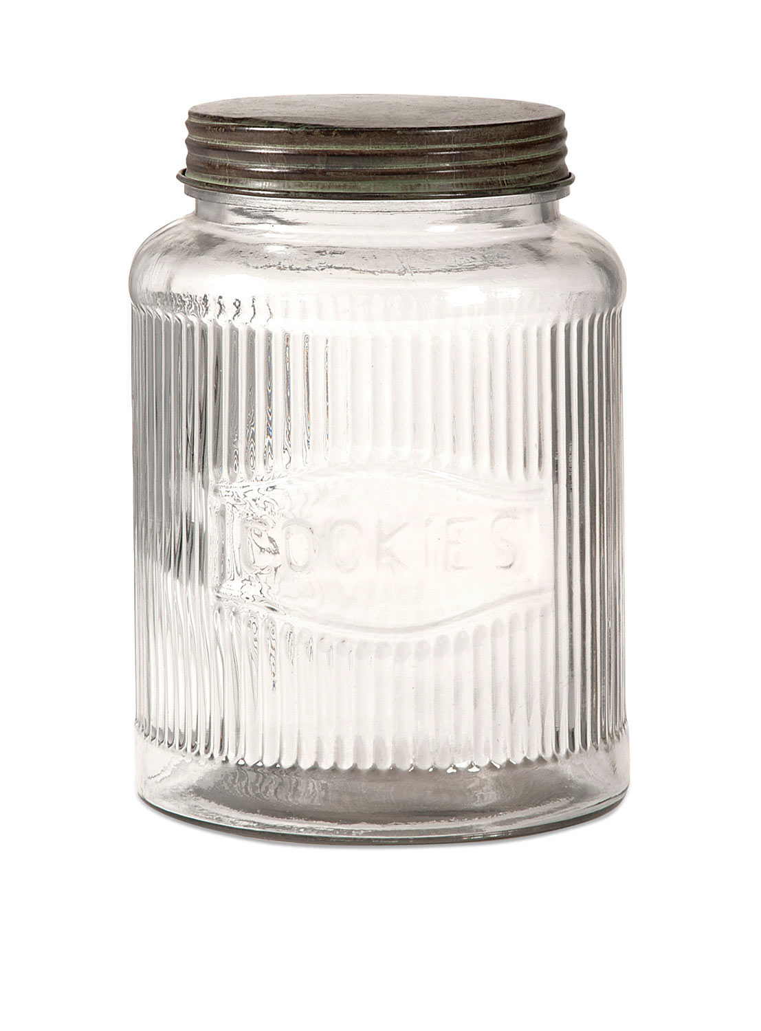 IMAX Dyer Glass Cookie Jar with Lid