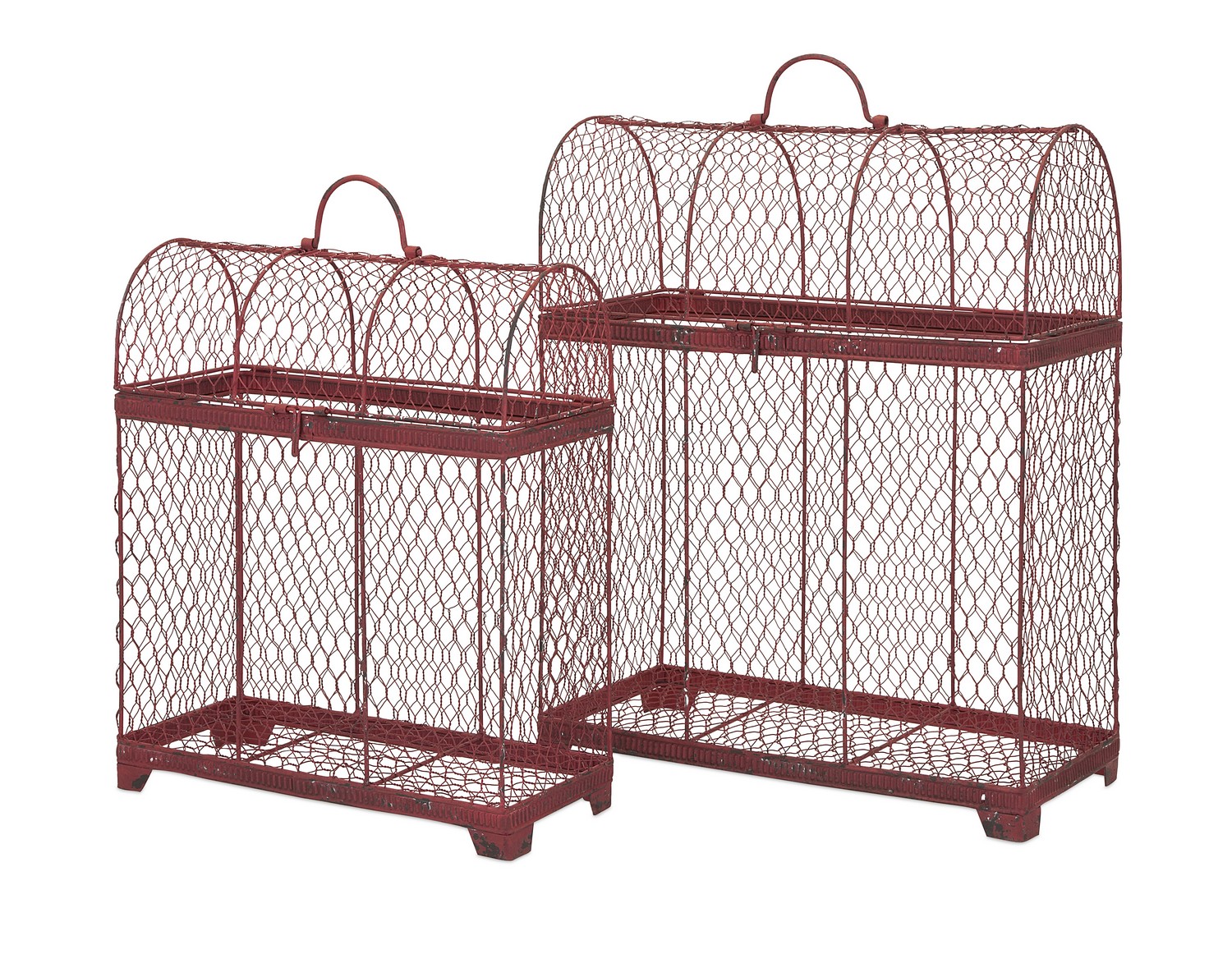 IMAX Cynthia Bird Cages - Set of 2