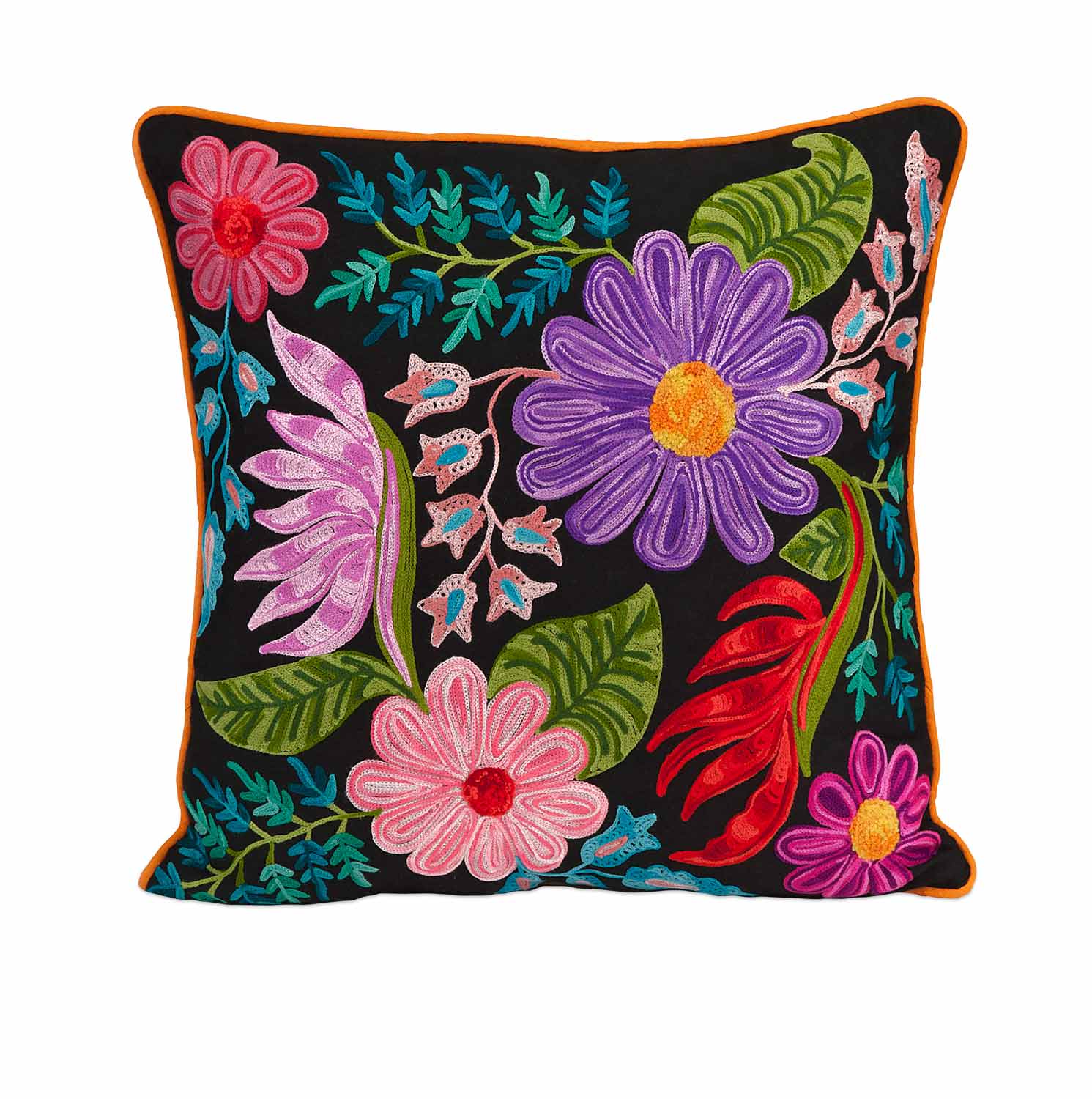 IMAX Midnight Floral Pillow