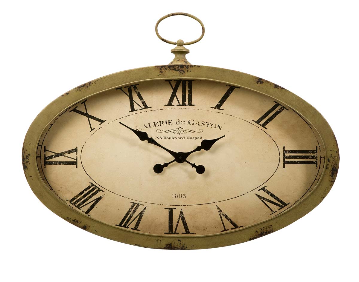 IMAX Sophie Oval Wall Clock
