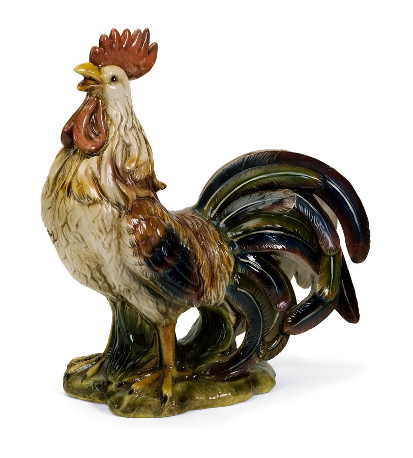 IMAX Large Multicolored Rooster