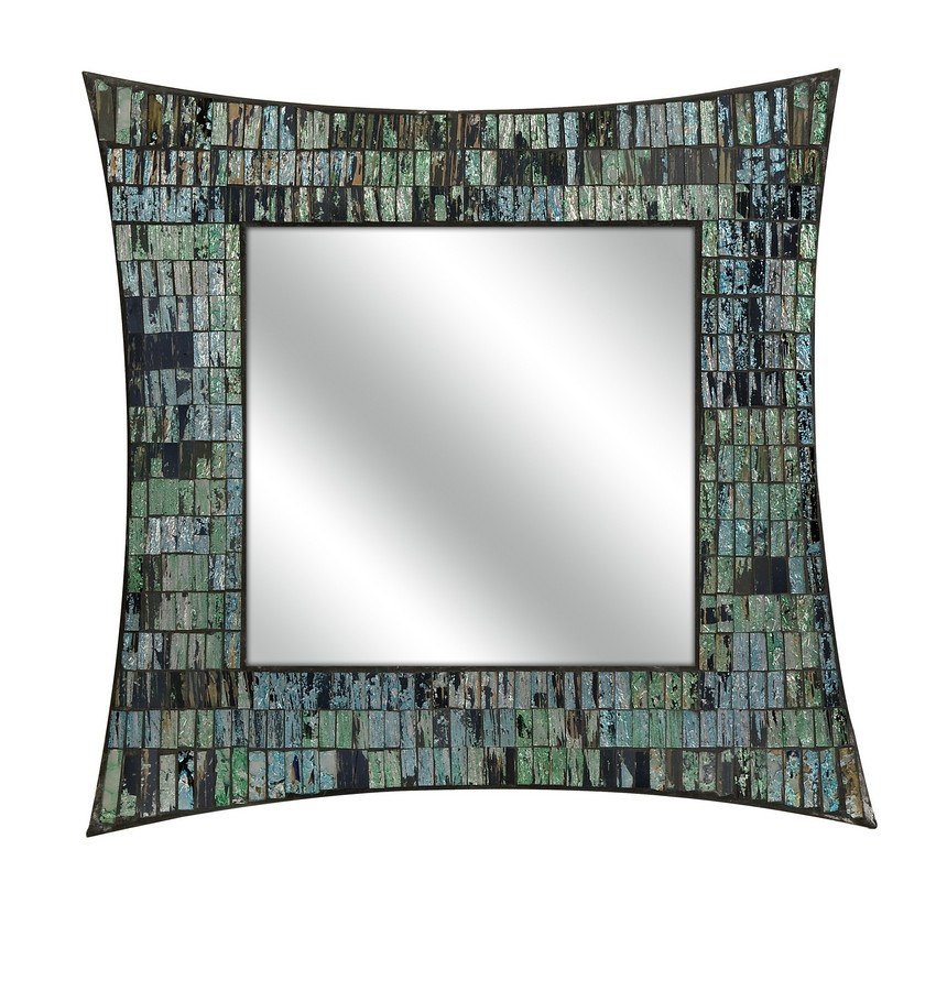 IMAX Aramis Mosaic Glass Wall Mirror