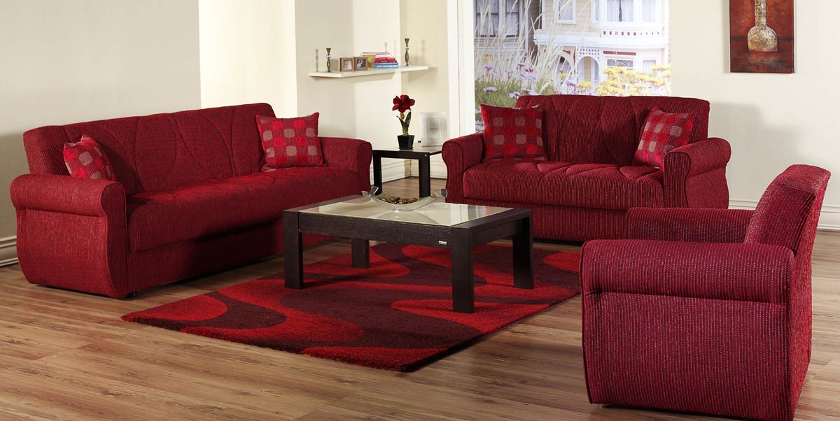 Istikbal Melody Sofa Collection - Alfa Red