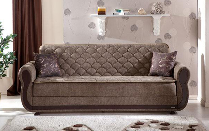 Istikbal Argos Sleeper Sofa - Terapy Light Brown