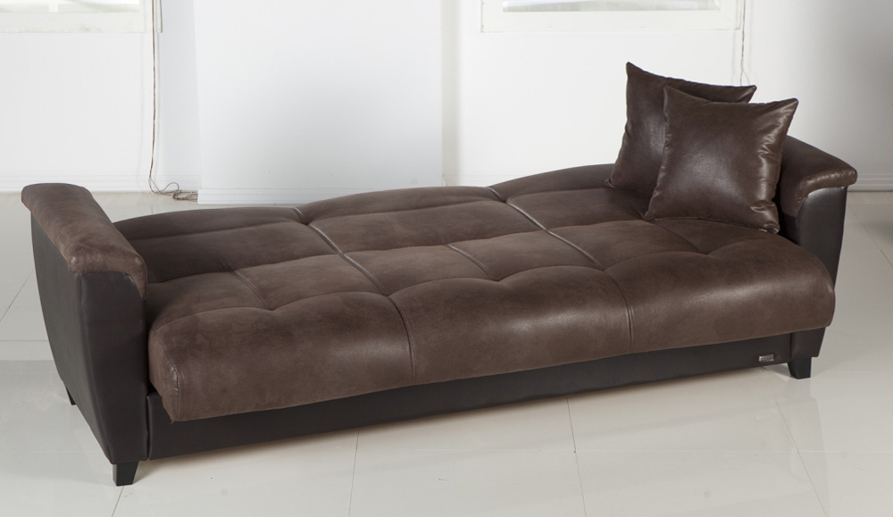 Istikbal Aspen Sleeper Sofa - Chocolate