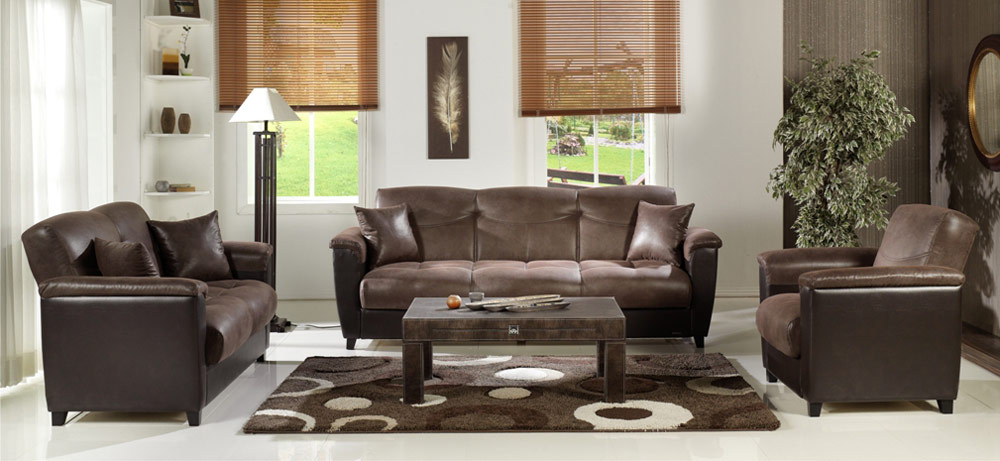 Istikbal Aspen Sleeper Sofa - Chocolate