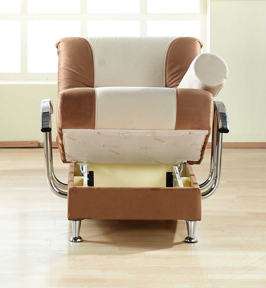 Istikbal Best Chair - Rainbow Beige-Brown