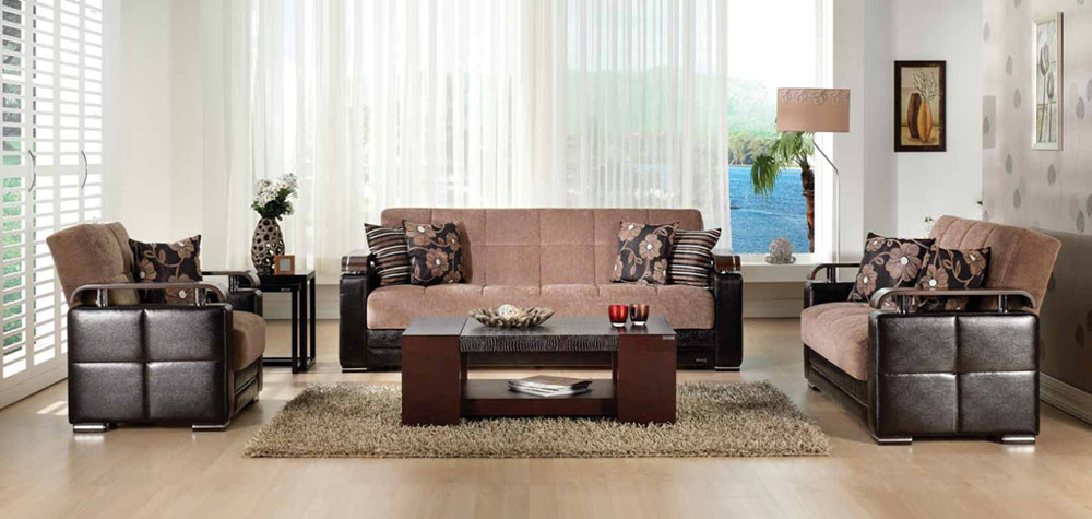 Istikbal Ekol Living Room Set - Yuky Brown
