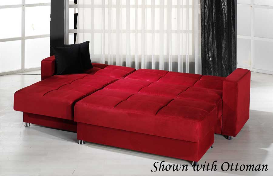 Istikbal Elegant Sectional - Rainbow Red