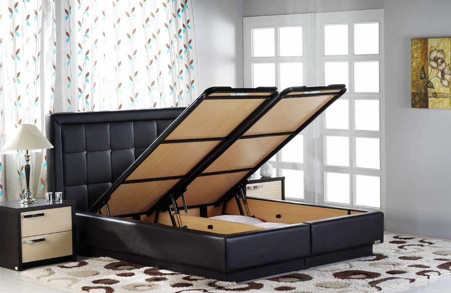 Istikbal Estetica Platform Bed - Pegasus Brown