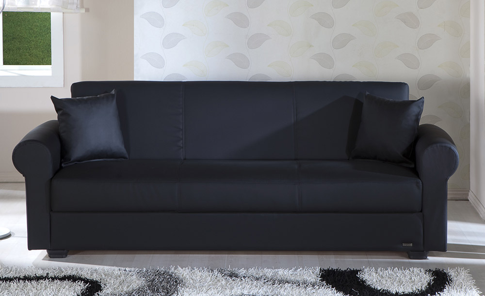 Istikbal Floris Sleeper Sofa - Escudo Black