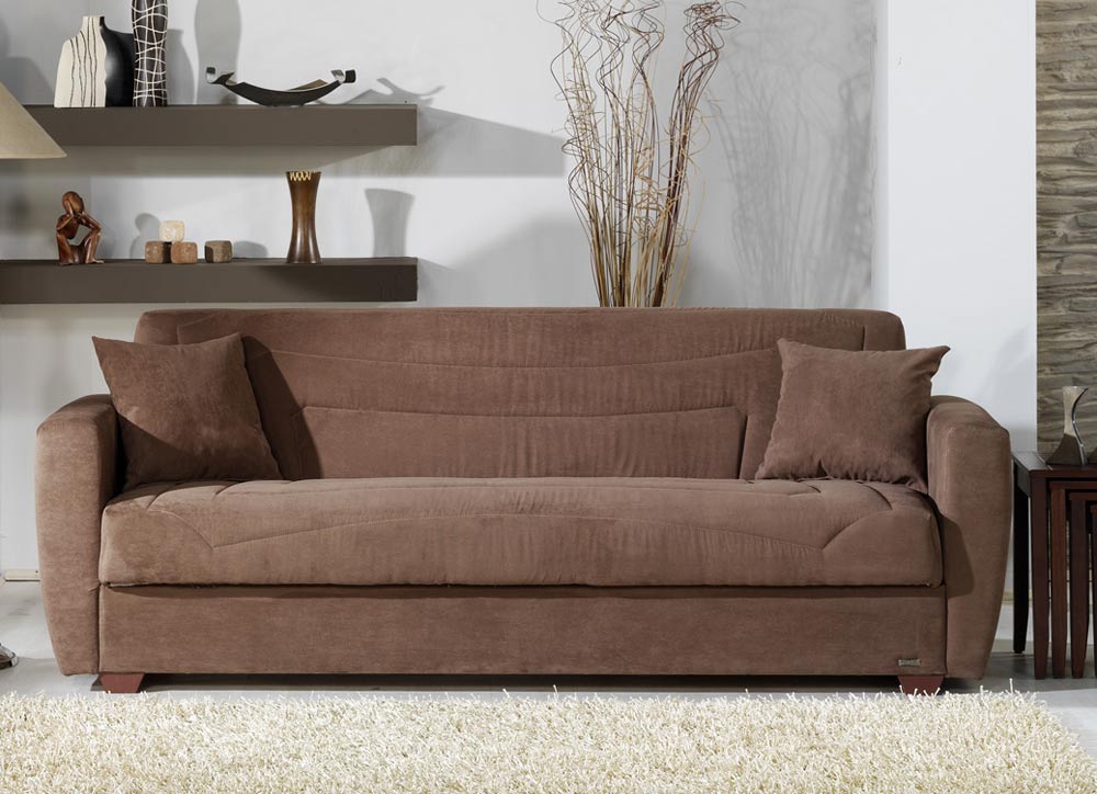 Istikbal Miami Sleeper Sofa - Obsession Truffle