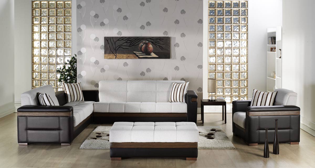 Istikbal Moon Sectional Set - Platin Cream