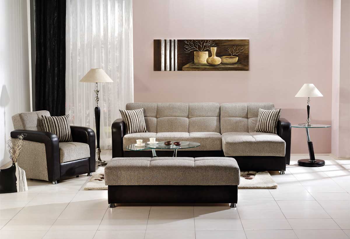 Istikbal Vision Sectional Collection - Aristo Light Brown