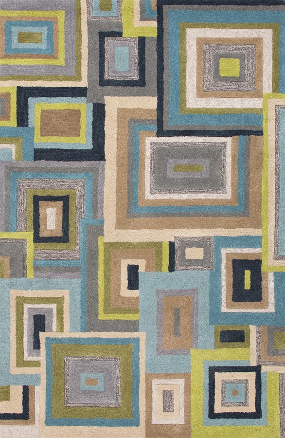 Jaipur Blue Frame Work BL121 Antique White Area Rug Jaipur Blue Frame Work BL121 Antique White Area Rug